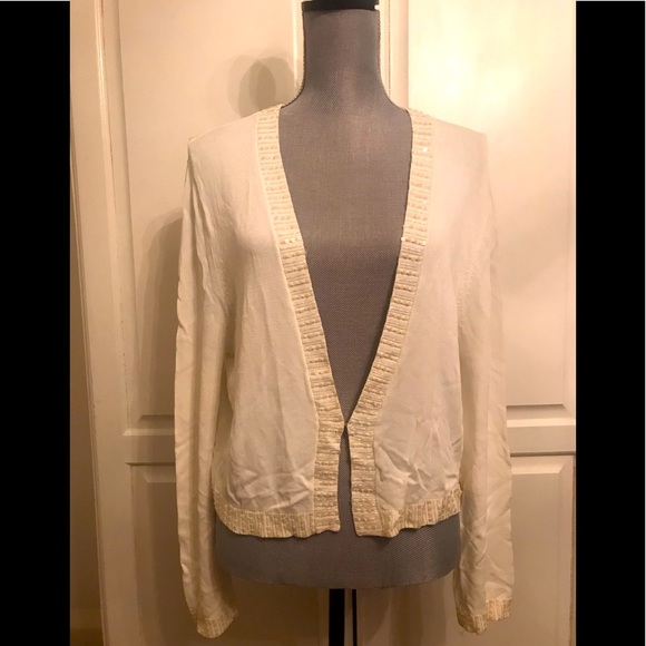 NWT Carmen Marc Valvo Cardigan - Picture 1 of 8